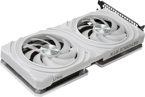 Видеокарта Palit PCI-E 4.0 RTX4060TI DUAL WHITE NVIDIA GeForce RTX 4060TI 8Gb 128bit GDDR6 2310/18000 HDMIx1 DPx3 HDCP Ret