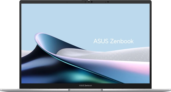 Ноутбук Asus Zenbook 14 OLED UX3405MA-QD488W Core Ultra 7 155H 16Gb SSD1Tb Intel Arc 14" OLED FHD+ (1920x1200) Windows 11 Home silver WiFi BT Cam Bag (90NB11R2-M00SS0)