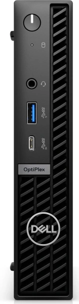 Неттоп Dell Optiplex 7020 Micro i3 14100T (2.7) 16Gb SSD512Gb UHDG 730 Linux Ubuntu GbitEth 260W мышь клавиатура черный (7020-3620)