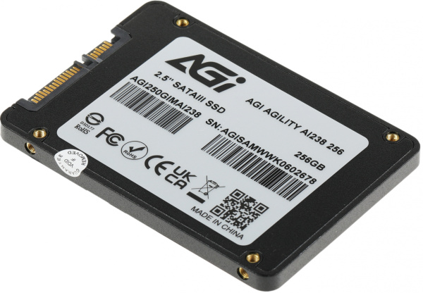 Накопитель SSD AGi SATA-III 256GB AGI250GIMAI238 AI238 2.5"