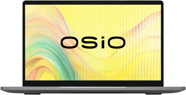 Ноутбук Osio FocusLine F140i-006 Core i3 1215U 16Gb SSD512Gb Intel UHD Graphics 14" IPS FHD (1920x1080) Windows 11 Home grey WiFi BT Cam 6000mAh