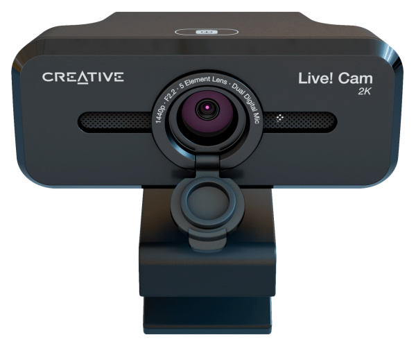 Камера Web Creative Live! Cam SYNC V3 черный 2Mpix (1920x1080) USB2.0 с микрофоном (73VF090000000)