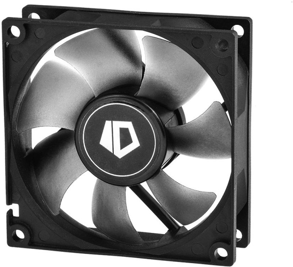 Вентилятор ID-Cooling NO-8025-SD 80x80mm черный 3-pin 21dB 60gr Ret