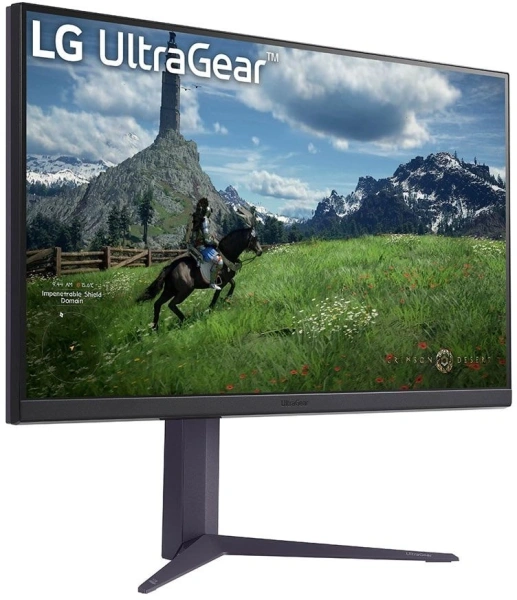 Монитор LG 31.5" UltraGear 32GS85Q-B черный IPS LED 16:9 HDMI матовая HAS 350cd 178гр/178гр 2560x1440 180Hz FreeSync DP 2K USB 7.5кг