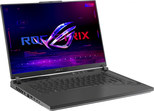 Ноутбук Asus ROG Strix G614JZ-N4077 Core i7 13650HX 16Gb SSD1Tb NVIDIA GeForce RTX4080 12Gb 16" IPS WQXGA (2560x1600) noOS grey WiFi BT Cam (90NR0CZ1-M005M0)