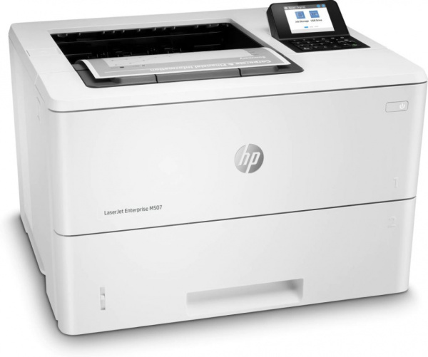 Принтер лазерный HP LaserJet Enterprise M507dn (1PV87A) A4 Duplex белый