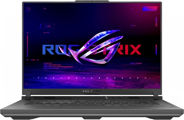 Ноутбук Asus ROG Strix G16 G614JI-N4413 Core i7 13650HX 32Gb SSD1Tb NVIDIA GeForce RTX4070 8Gb 16" IPS WQXGA (2560x1600) noOS grey WiFi BT Cam (90NR0D41-M00VN0)