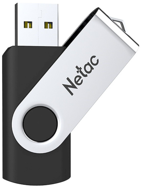 Флеш Диск Netac 256GB U505 NT03U505N-256G-30BK USB3.0 черный/серебристый