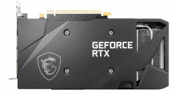 Видеокарта MSI PCI-E 4.0 RTX 3060 VENTUS 2X 12G OC NVIDIA GeForce RTX 3060 12Gb 192bit GDDR6 1680/15000 HDMIx1 DPx3 HDCP Ret