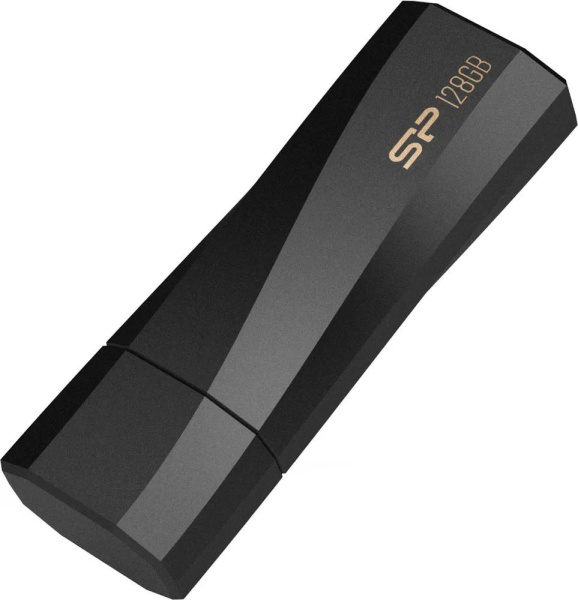 Флеш Диск Silicon Power 128Gb Blaze B07 SP128GBUF3B07V1K USB3.2 черный