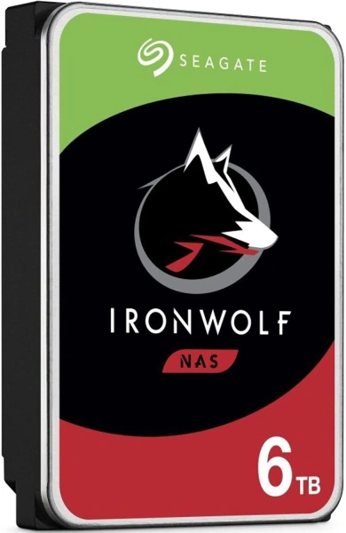 Жесткий диск Seagate SATA-III 6TB ST6000VN006 NAS Ironwolf (5400rpm) 256Mb 3.5"