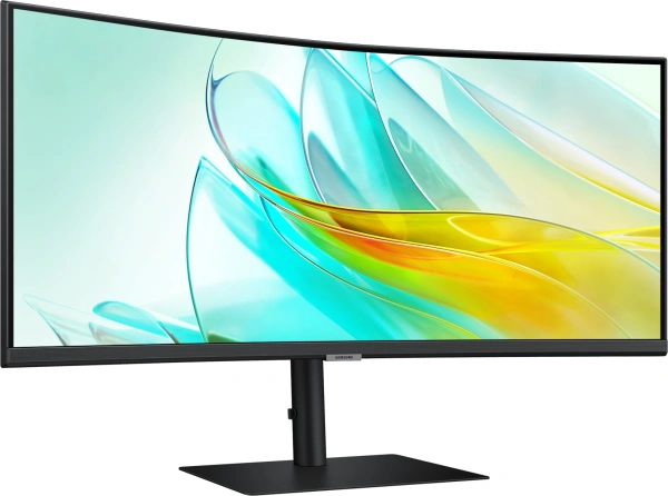 Монитор Samsung 34" ViewFinity S6 S34C650UAIXCI черный VA LED 5ms 21:9 M/M полуматовая 350cd 178гр/178гр 3440x1440 100Hz DP Ultra WQHD USB 8кг