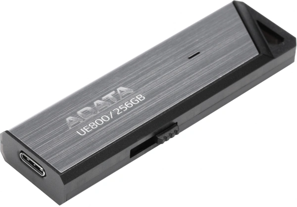 Флеш Диск A-Data 256Gb Type-C UE800 AELI-UE800-256G-CSG USB3.2 серебристый