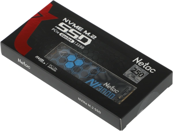 Накопитель SSD Netac PCI-E 3.0 x4 250Gb NT01NV3000-250-E4X NV3000 M.2 2280