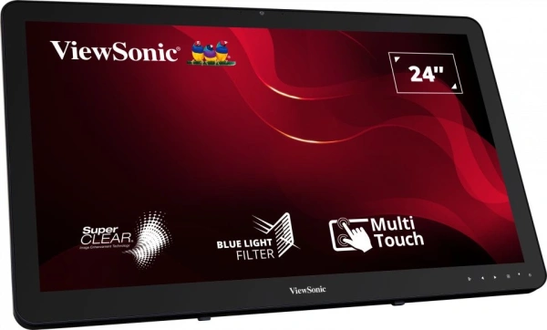 Монитор ViewSonic 23.6" TD2430 черный VA LED 16:9 HDMI M/M матовая 200cd 178гр/178гр 1920x1080 75Hz VGA DP FHD USB Touch 5.51кг