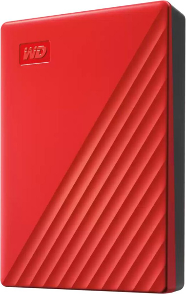 Жесткий диск WD USB 3.0 5Tb WDBPKJ0050BRD-WESN My Passport 2.5" красный