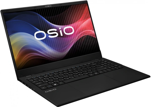 Ноутбук Osio BaseLine B150i-006b N-series N100 8Gb SSD512Gb Intel UHD Graphics 15.6" IPS FHD (1920x1080) Windows 11 Home black WiFi BT Cam 5000mAh