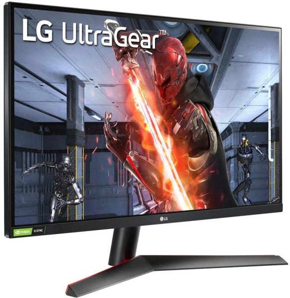 Монитор LG 27" UltraGear 27GN600-B черный IPS LED 1ms 16:9 HDMI матовая 350cd 178гр/178гр 1920x1080 144Hz G-Sync FreeSync DP FHD 5.8кг