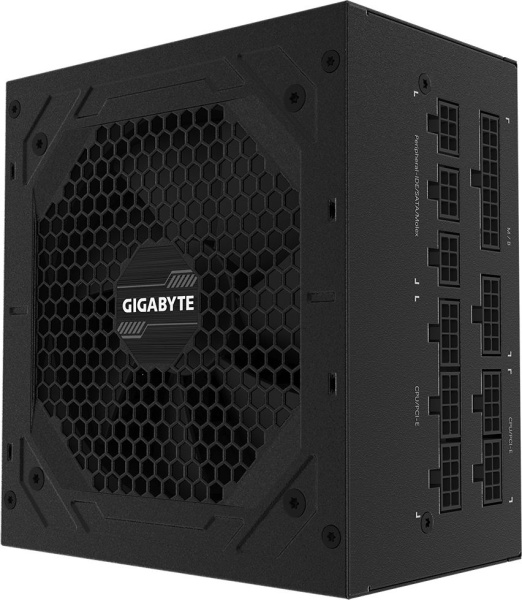 Блок питания Gigabyte ATX 750W GP-P750GM 80+ gold 24pin APFC 120mm fan 8xSATA Cab Manag RTL