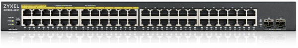 Коммутатор Zyxel GS1900-48HP v2 GS190048HPV2-EU0101F 48G 2SFP 24PoE+ 170W управляемый