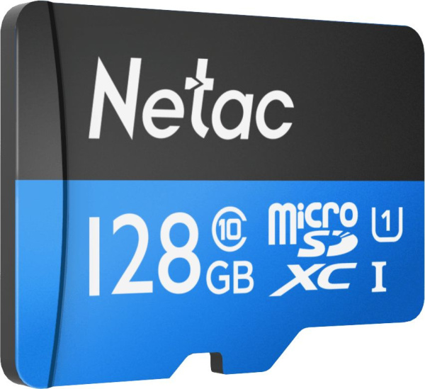 Флеш карта microSDXC Netac 128GB NT02P500STN-128G-S P500 w/o adapter
