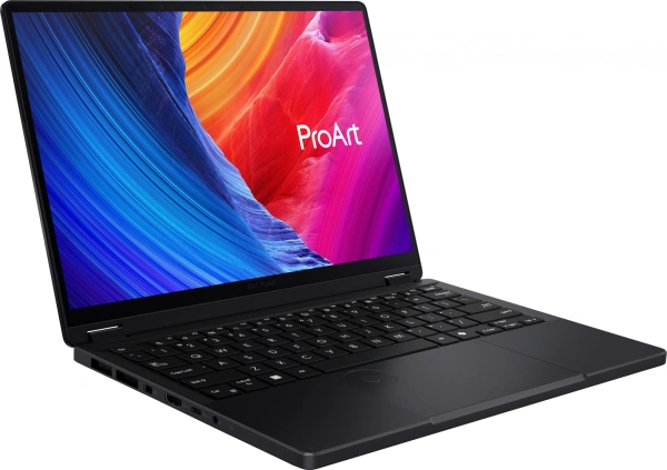 Ноутбук Asus ProArt PX13 OLED HN7306WV-LX014X Ryzen AI 9 HX 370 32Gb SSD1Tb NVIDIA GeForce RTX4060 8Gb 13.3" OLED Touch 3K (2880x1800) Windows 11 Professional black WiFi BT Cam (90NB14L1-M00180)