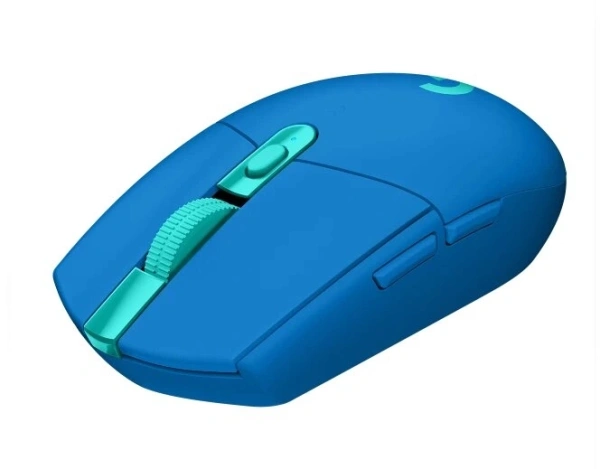 Мышь Logitech G304 Lightspeed синий оптическая 12000dpi беспров. USB 5but (910-006016)