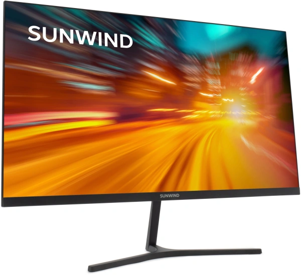 Монитор SunWind 23.8" SM-24FI401 черный IPS LED 1ms 16:9 HDMI матовая 250cd 178гр/178гр 1920x1080 180Hz G-Sync FreeSync DP FHD 2.79кг