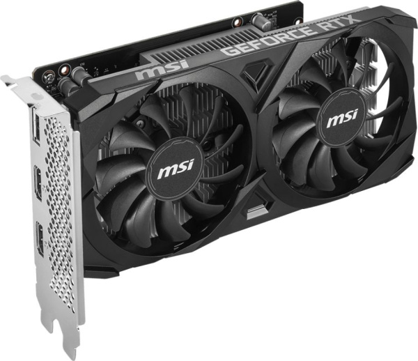 Видеокарта MSI PCI-E 4.0 RTX 3050 VENTUS 2X 6G OC NVIDIA GeForce RTX 3050 6Gb 128bit GDDR6 1492/14000 HDMIx2 DPx1 HDCP Ret