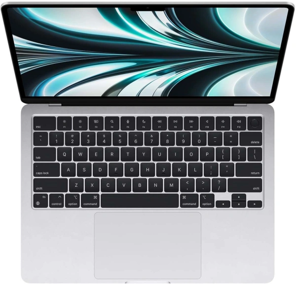 Ноутбук Apple MacBook Air A2681 M2 8 core 8Gb SSD256Gb/8 core GPU 13.6" Retina (2560x1664) Mac OS silver WiFi BT Cam (MLXY3LL/A)