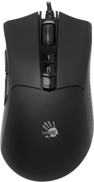 Мышь A4Tech Bloody P90s черный оптическая 8000dpi USB 7but (P90S STONE BLACK)