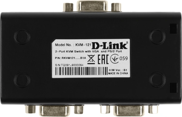 Переключатель D-Link KVM-121 (KVM-121/B1A)