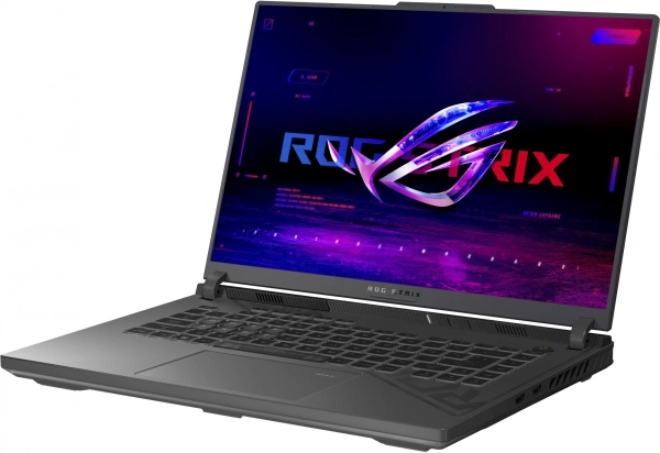 Ноутбук Asus ROG Strix G16 G614JI-N4413 Core i7 13650HX 32Gb SSD1Tb NVIDIA GeForce RTX4070 8Gb 16" IPS WQXGA (2560x1600) noOS grey WiFi BT Cam (90NR0D41-M00VN0)