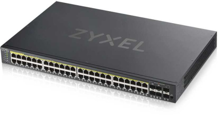 Коммутатор Zyxel NebulaFlex GS1920-48HP v2 GS192048HPV2-EU0101F 44G 2SFP 44PoE+ 375W управляемый