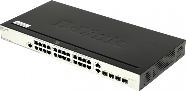 Коммутатор D-Link DES-3200-28/C1A 24x100Mb 2SFP управляемый