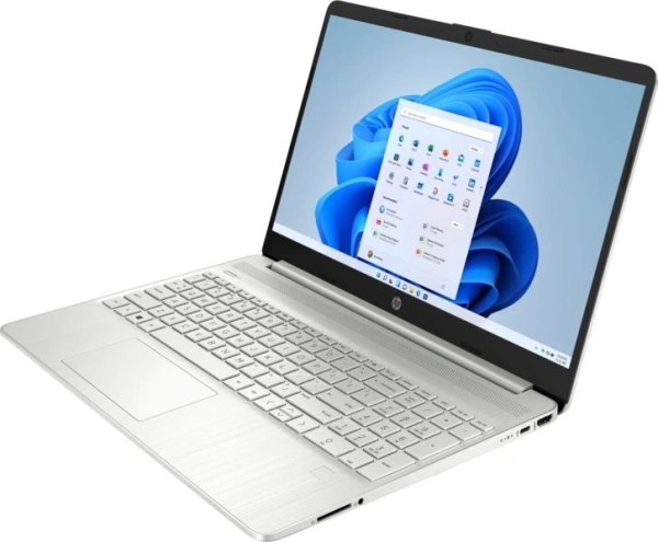 Ноутбук HP 15-dy5073dx Core i7 1255U 16Gb SSD512Gb Intel Iris Xe graphics 15.6" IPS Touch FHD (1920x1080) Windows 11 Home silver WiFi BT Cam (8L708UA)