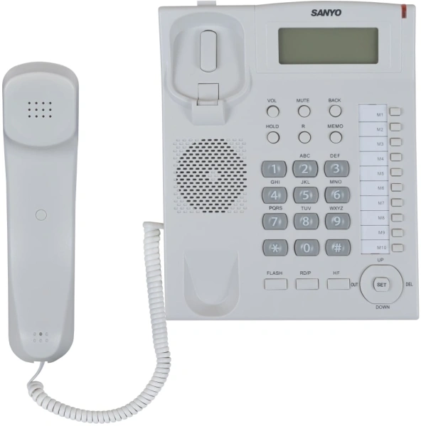 Телефон проводной Sanyo RA-S517W белый
