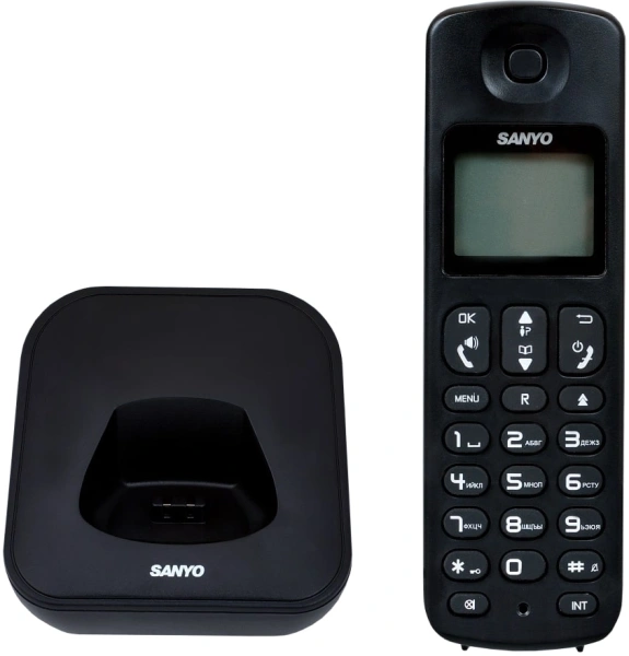 Р/Телефон Dect Sanyo RA-SD53RUBK черный АОН