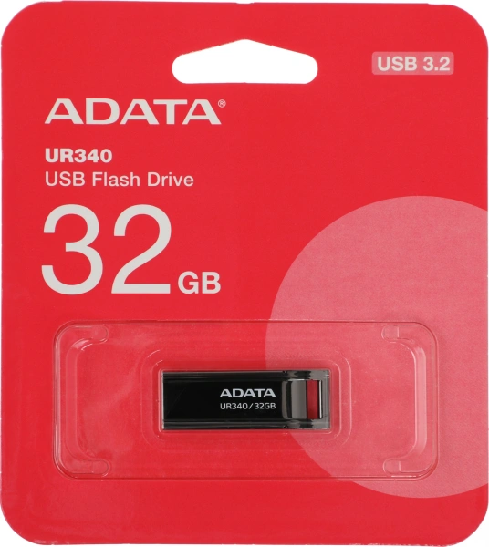 Флеш Диск A-Data 32Gb UR340 AROY-UR340-32GBK USB3.2 черный