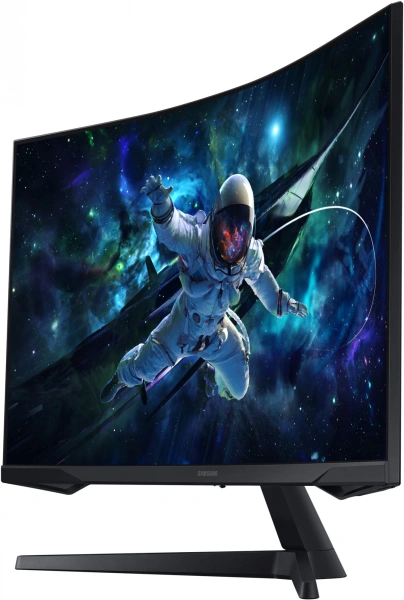 Монитор Samsung 27" S27CG550EI черный VA LED 1ms 16:9 HDMI M/M полуматовая Piv 2500:1 300cd 178гр/178гр 2560x1440 DP 2K USB 4.1кг