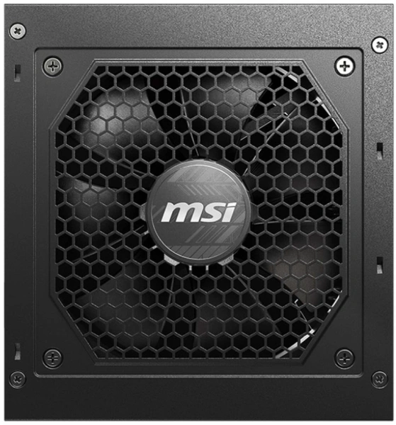 Блок питания MSI ATX 850W MAG A850GL PCIE5 80+ gold (20+4pin) APFC 120mm fan 8xSATA Cab Manag RTL