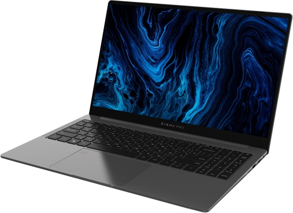 Ноутбук Digma Pro Sprint N Ryzen 5 5500U 16Gb SSD512Gb AMD Radeon 15.6" IPS FHD (1920x1080) Windows 11 Professional dk.grey WiFi BT Cam 4700mAh (DN15R5-ADXW05)