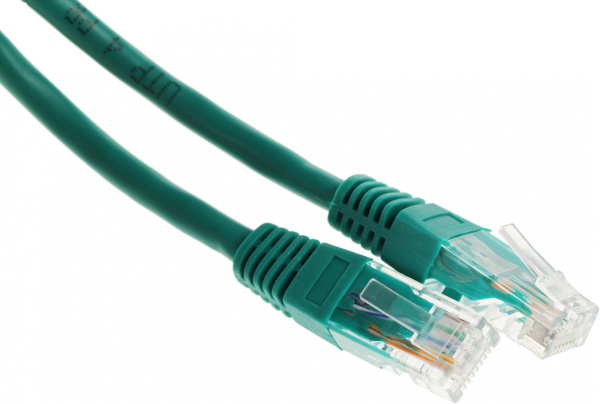 Патч-корд Premier PP6U-1M/G 10000Гбит/с UTP 4 пары cat6 CCA molded 1м зеленый RJ-45 (m)-RJ-45 (m)