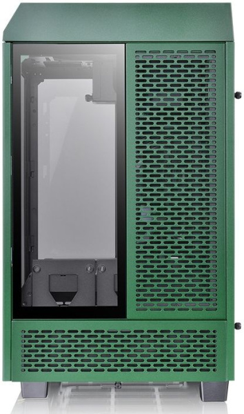 Корпус Thermaltake The Tower 100 Racing Green без БП miniITX 1x120mm 3x140mm 2xUSB3.0 audio bott PSU