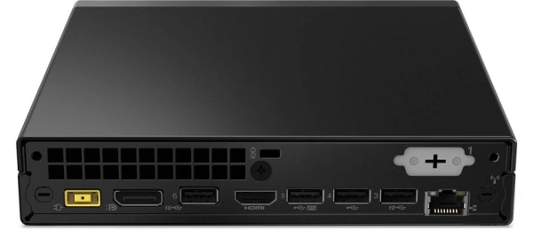 Неттоп Lenovo ThinkCentre Neo 50q G4 slim i5 13420H (2.1) 8Gb SSD512Gb UHDG Free DOS GbitEth WiFi BT 65W kb мышь клавиатура черный (12LN003PGP)