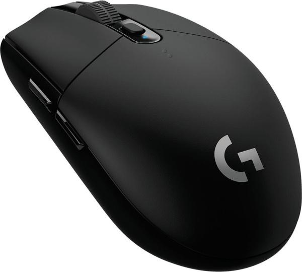 Мышь Logitech G304 Lightspeed черный оптическая 12000dpi беспров. USB 5but (910-005286)