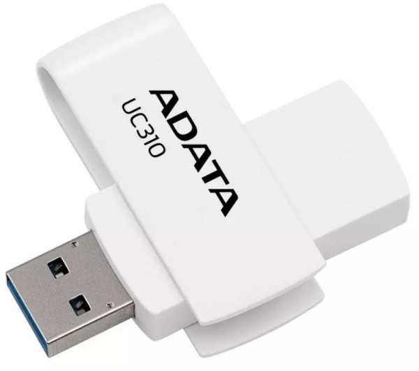 Флеш Диск A-Data 64GB UC310 UC310-64G-RWH USB3.2 белый