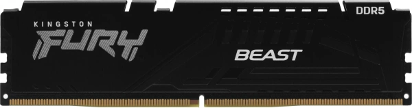 Память DDR5 8Gb 4800MHz Kingston KF548C38BB-8 Fury Beast RTL Gaming PC5-38400 CL38 DIMM 288-pin 1.1В Intel single rank с радиатором Ret