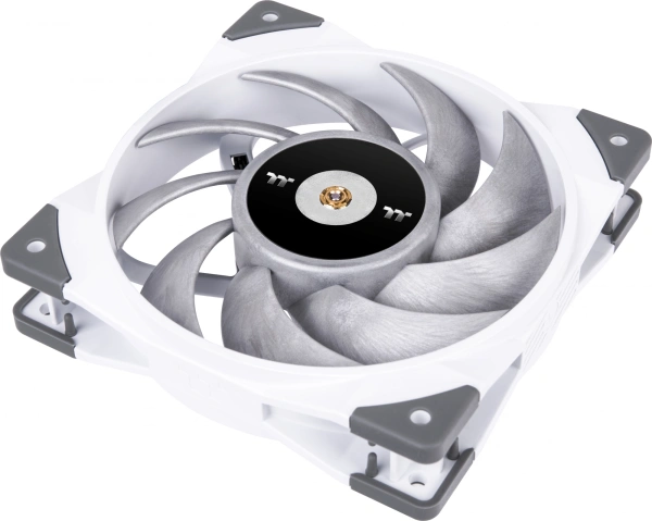 Вентилятор для корпуса Thermaltake Toughfan 12 120х120x25 белый 4-pin 22.3дБ (CL-F117-PL12WT-A) Ret