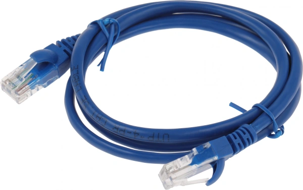 Патч-корд Premier PP12-1M/B 1000Гбит/с UTP 4 пары cat.5E CCA molded 1м синий RJ-45 (m)-RJ-45 (m)